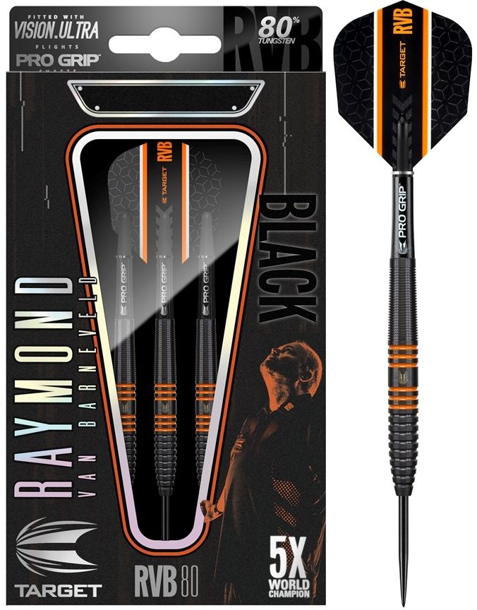 Raymond van Barneveld, Black Darts, RVB 80% | Sonny's Billard Supplies